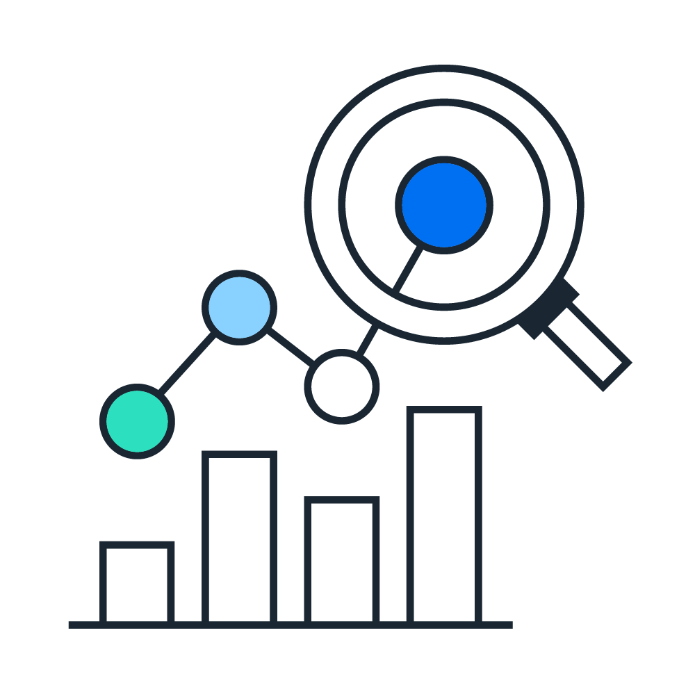 chart with data points